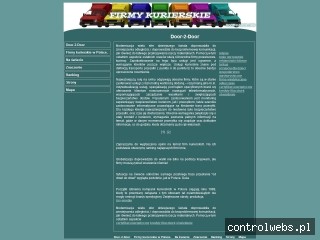 Przesyłki kurierskie