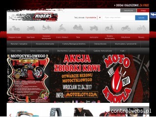 Portal motocyklowy Ridersbuy.pl