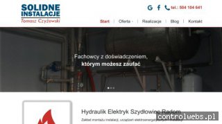 Hydraulik radom - solidneinstalacje.pl