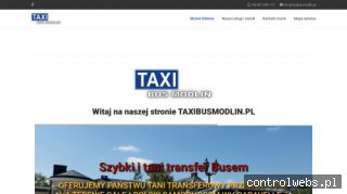 Taxi nowy dwór mazowiecki - taxibusmodlin.pl