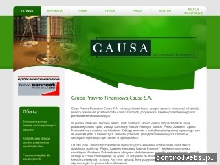 Pozyskiwanie kapitału Causa