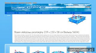 Basen stelażowy