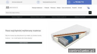 Materace piankowe sklep - materaceproducenta.pl