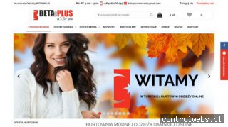 Hurtownia Beta Plus - Modna odzież damska