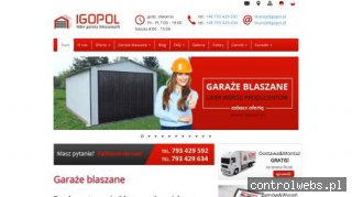 Wiaty blaszane - igopol.pl