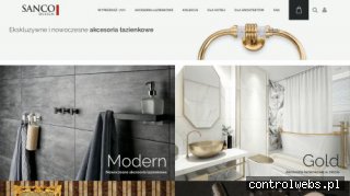 Akcesoria łazienkowe - sanco-polska.pl