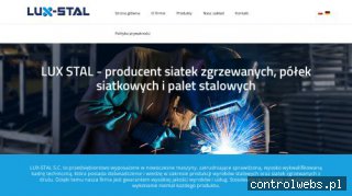 LUX-STAL Producent kontenerów siatkowych - Brodnica, Manieczki