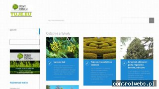 Tuje - odmiany, rodzaje, gatunki