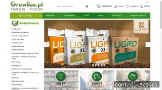 Sklep ogrodniczy - growbox.pl