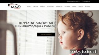 Rolety wewnętrzne - max-rolety.pl