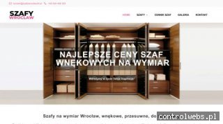 Szafy na wymiar Wrocław - szafywroclaw24.pl