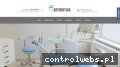 Screenshot strony gabinetartdentica.pl