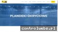 Screenshot strony plandeki-okryciowe.pl