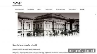 Kancelaria prawna w Łodzi - kancelaria-wwp.pl