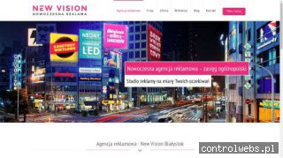 Nowoczesna reklama - New Vision Białystok