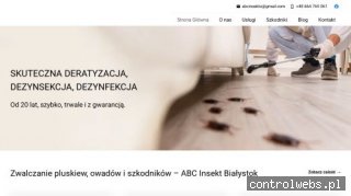 Deratyzacja Białystok - abcinsekt.pl