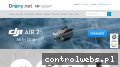 Screenshot strony www.drony.net