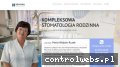 Screenshot strony www.dentysta-sosnowiec.pl