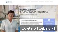 Screenshot strony www.dentysta-sosnowiec.pl