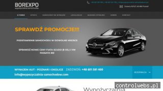Wypożyczalnia samochodów Borexpo
