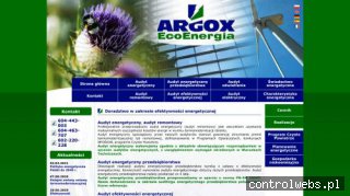 Świadectwa Energetyczne, Audyty, Argox Eco Energia