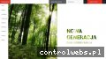 Screenshot strony okna-drewniane.pl