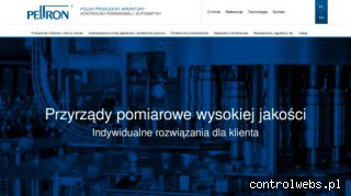 Peltron - producent aparatury kontrolno-pomiarowej