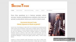 Hurtownia odzieży używanej z Anglii - second-trade.pl