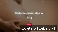 Screenshot strony ciaza.biz.pl