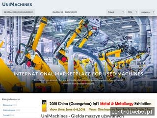 UniMachines - giełda maszyn