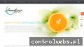Screenshot strony www.aromatyzacja.com.pl