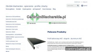 Obróbki blacharskie - centrumblacharskie.pl