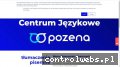 Screenshot strony pozena.com