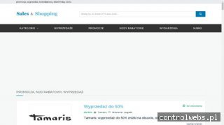 Promocje - salesandshopping.pl