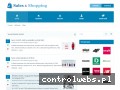 Screenshot strony salesandshopping.pl
