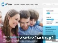 Screenshot strony www.efino.pl