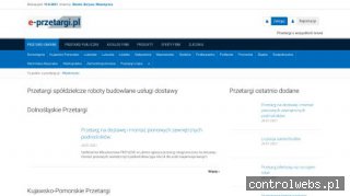przetargi na usługi - e-przetargi.pl