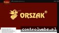 Screenshot strony www.orszak.pl
