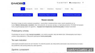 Jazdy doszkalające w Warszawie