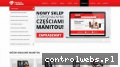 Screenshot strony manitou24.pl