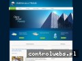 Screenshot strony omega-alu-trans.pl