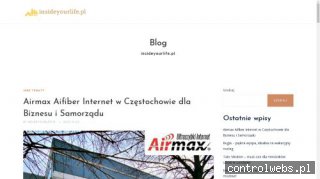 Inside your life blog lifestylowy