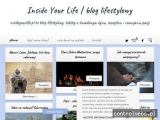 Inside your life blog lifestylowy