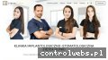 Screenshot strony zietekclinic.com