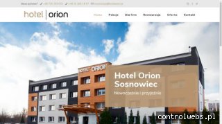 Noclegi Hotel Orion Sosnowiec - hotelorion.pl