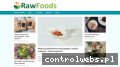 Screenshot strony rawfoods.pl