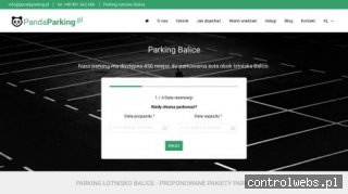 Panda Parking parking balice długoterminowy