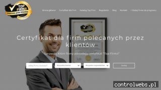 Certyfikat dla firm - top-firma.pl