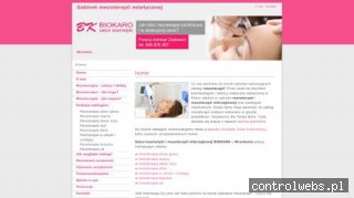 BIOKARo - mezoterapia kwasem hialuronowym