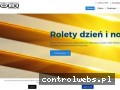 Screenshot strony www.roletymobi.pl